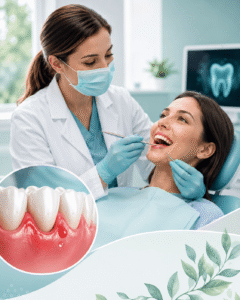 Saúde da gengiva e clareamento dental: o que vem antes de um sorriso mais bonito